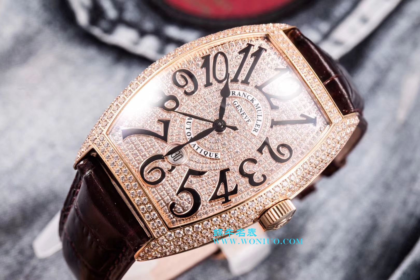 【GF新品-男神特供版】Franck Muller 法穆兰Casablanca系列8880酒桶型男表 