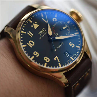 ZF新品--万国IWC空中霸主复刻高仿（大飞行员）系列——IW501005青铜腕表