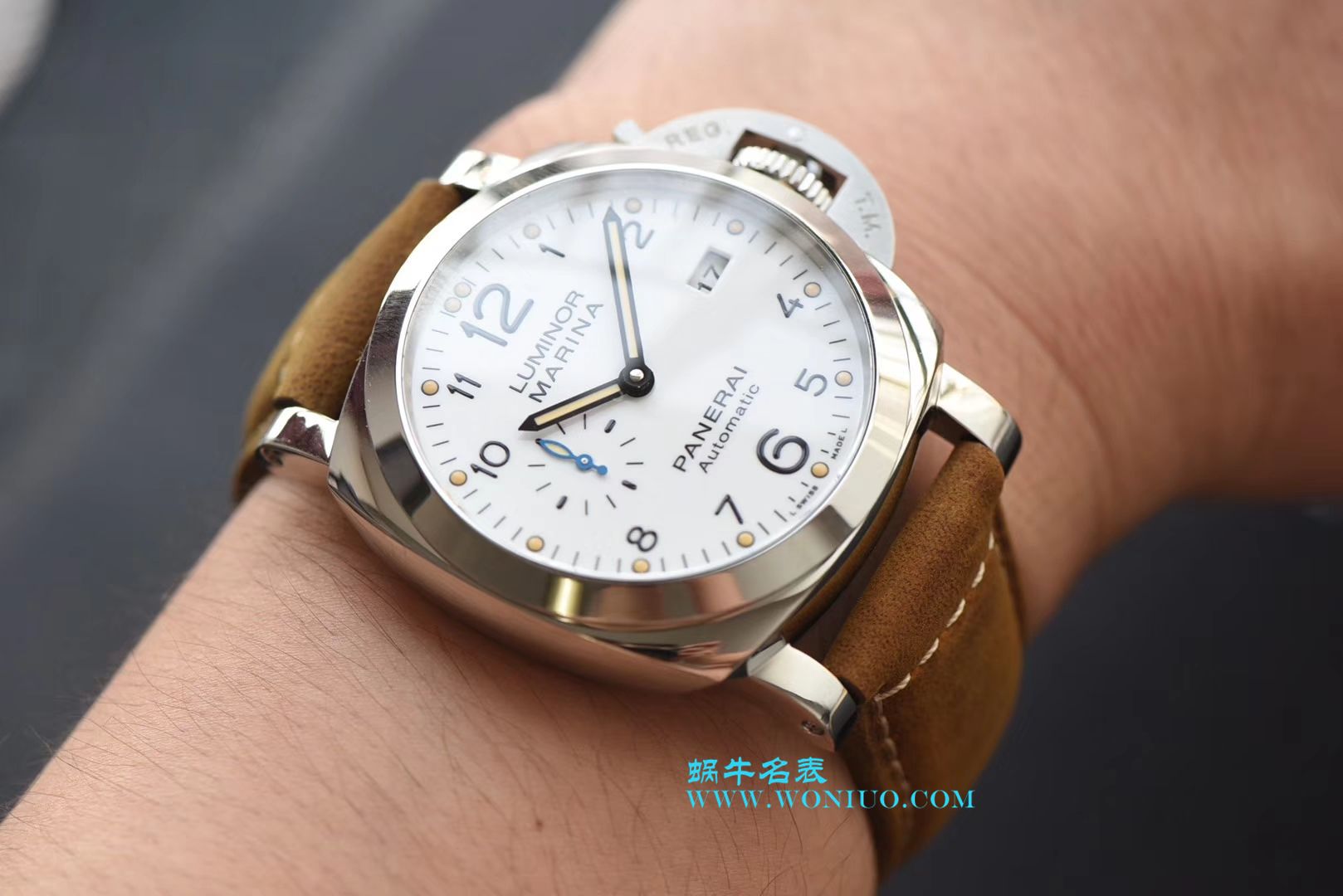 【XF一比一超A复刻高仿手表】沛纳海PAM1523 42MM 女款和 PAM1499 44MM男款情侣手表 / PAM1499