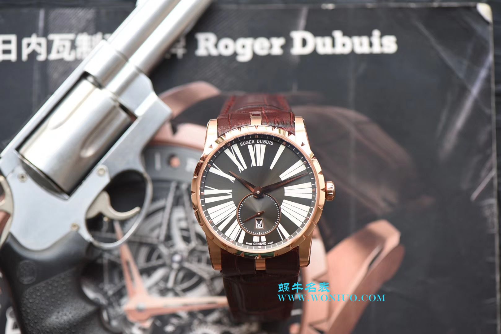 【RD一比一超A复刻手表】罗杰杜彼EXCALIBUR（王者系列）系列DBEX0537腕表 