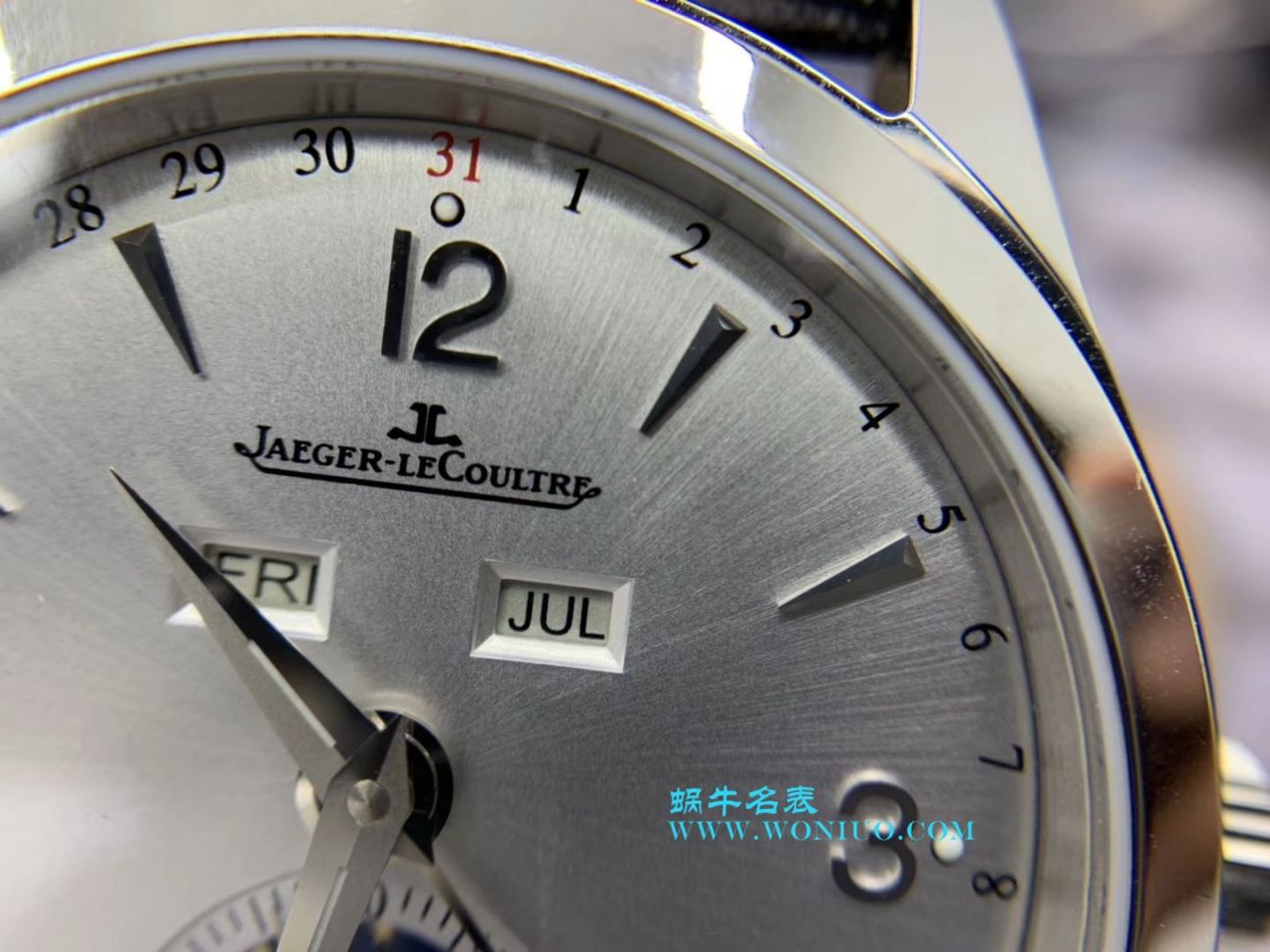 【OM一比一超A高仿手表】积家大师系列Q1558420多功能月相腕表 / JJ112