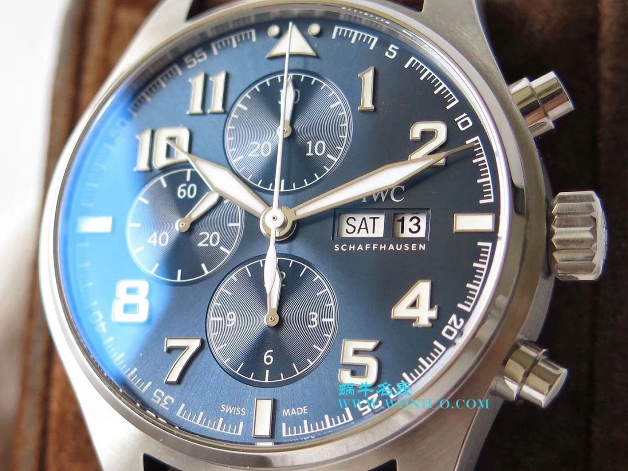 【ZF一比一顶级复刻高仿手表】万国飞行员计时腕表“小王子”特别版系列IW377721腕表 / WG171