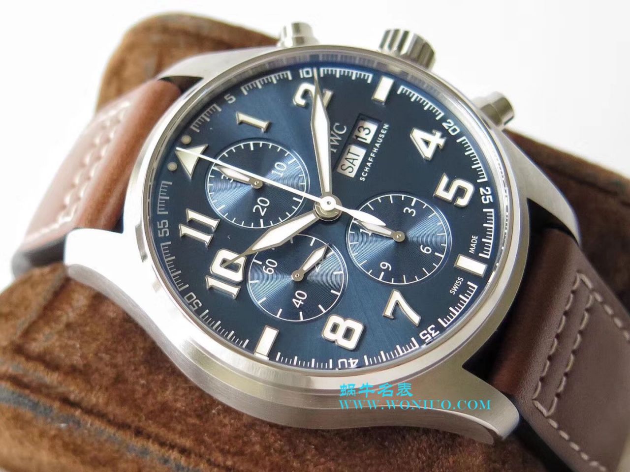 【ZF一比一顶级复刻高仿手表】万国飞行员计时腕表“小王子”特别版系列IW377721腕表 