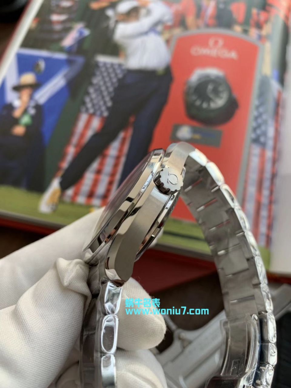 【VS一比一顶级超A高仿手表】欧米茄海马系列Aqua Terra“莱德杯”高尔夫231.10.42.21.02.005限量版腕表 