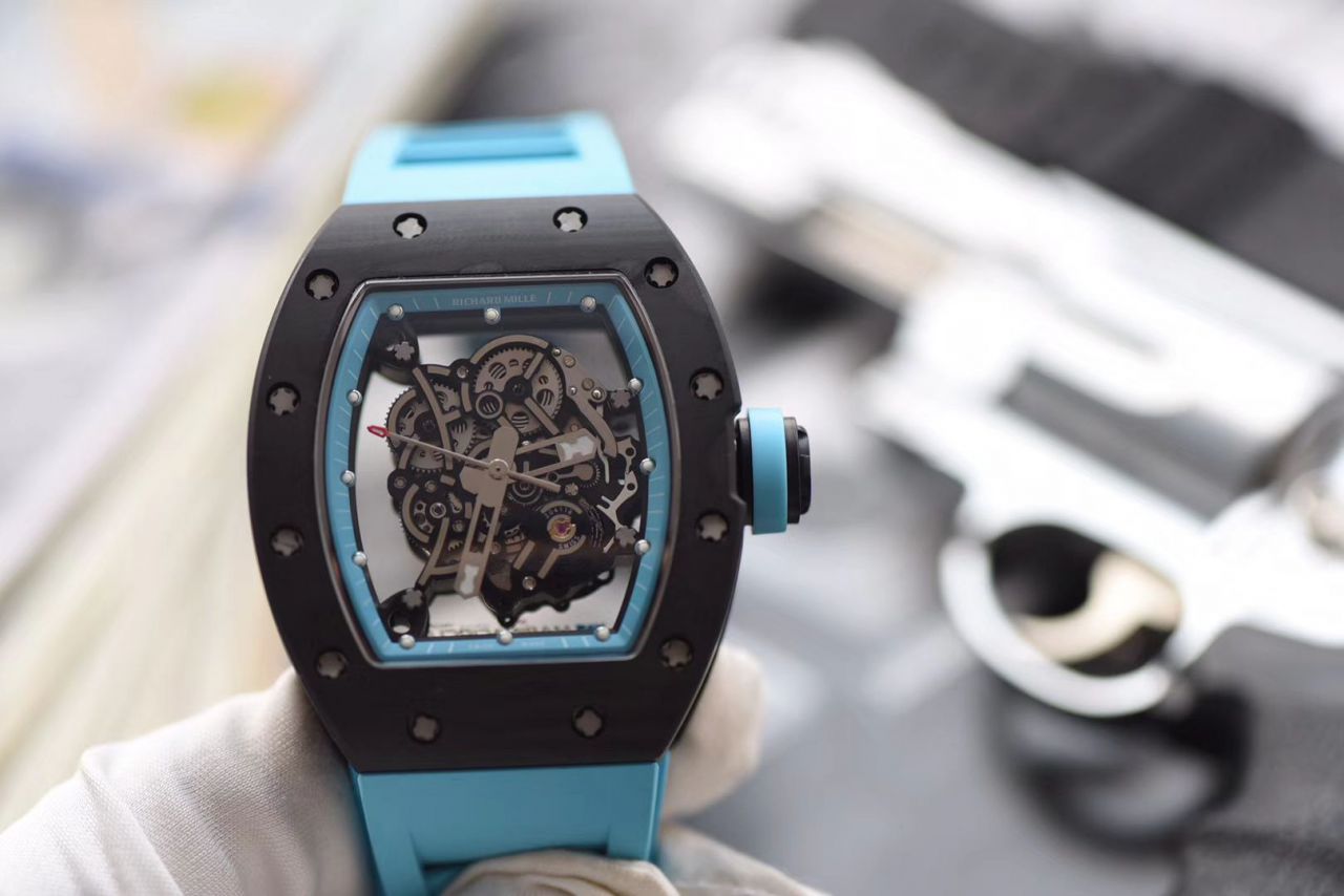 【KV一比一超A精仿手表】理查德.米勒RICHARD MILLE男士系列RM 055碳纤维腕表 