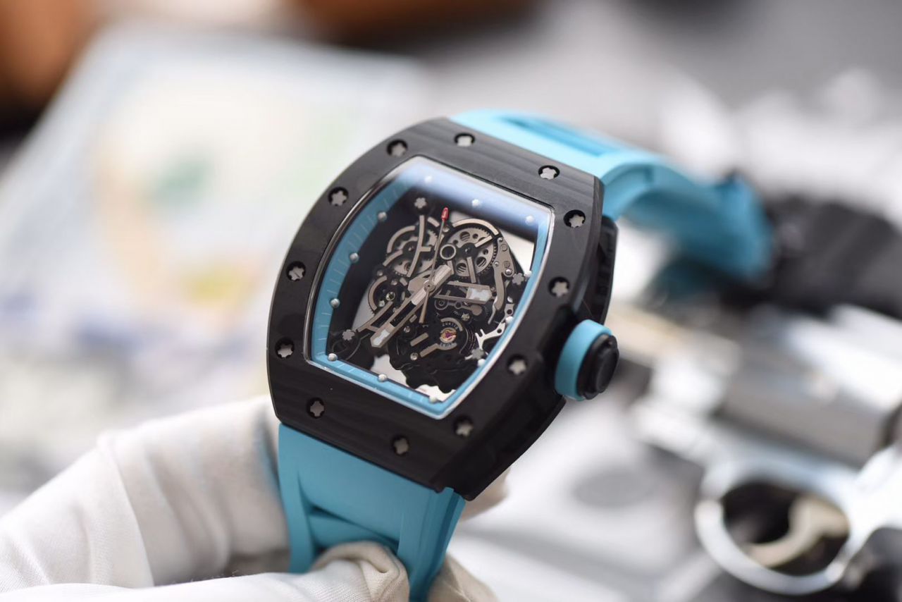 【KV一比一超A精仿手表】理查德.米勒RICHARD MILLE男士系列RM 055碳纤维腕表 