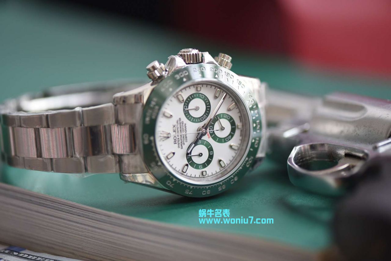 【台湾厂一比一超A高仿手表】劳力士迪通拿绿圈～最高品质 