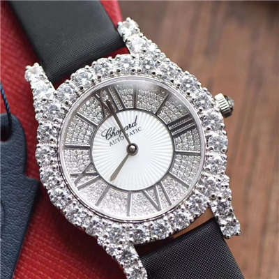 【台湾厂一比一精仿手表】萧邦钻石手表系列139419-1001女士腕表价格报价