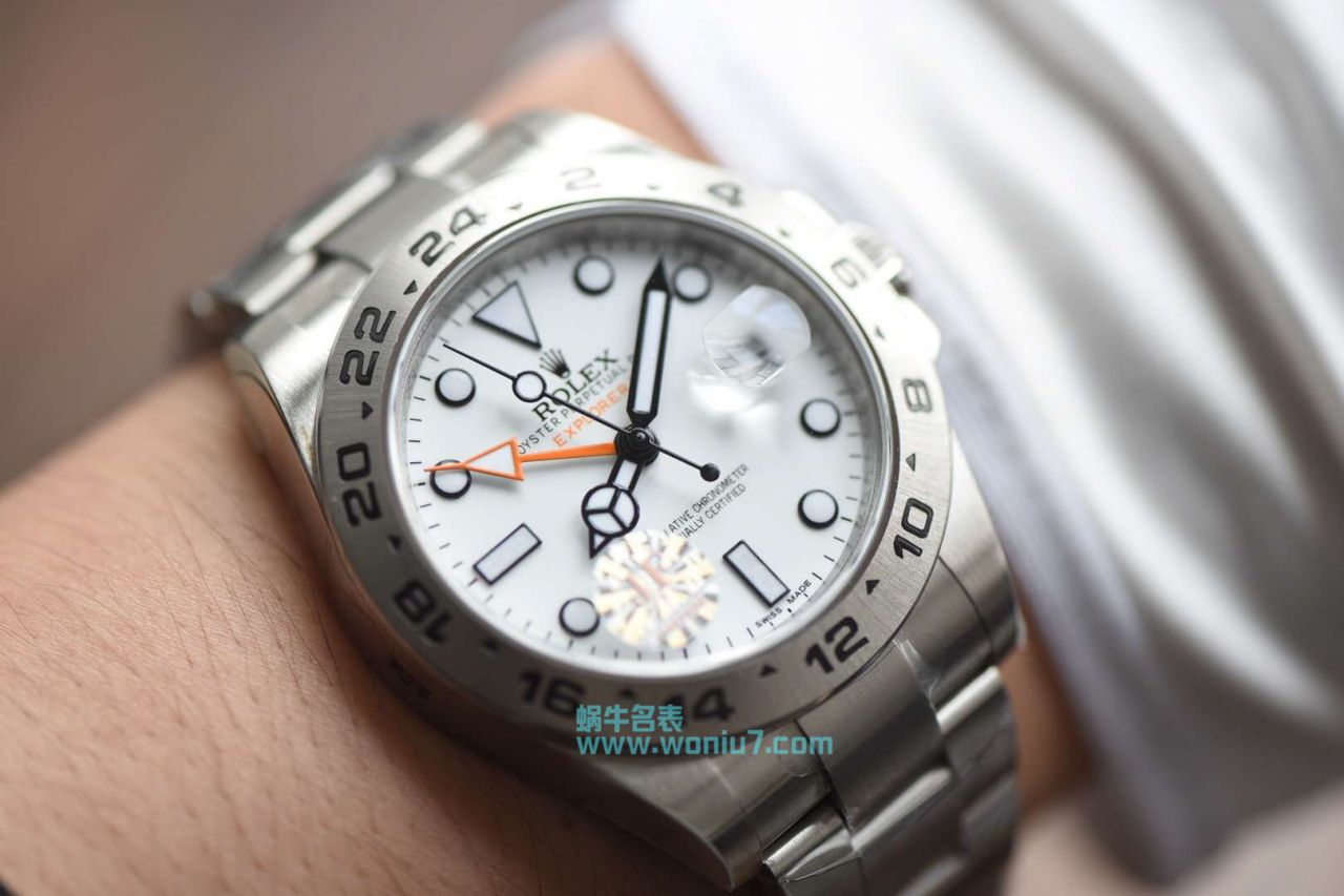 【JF一比一超A精仿手表】劳力士探险家型探险家型II系列 216570-77210 白盘腕表 