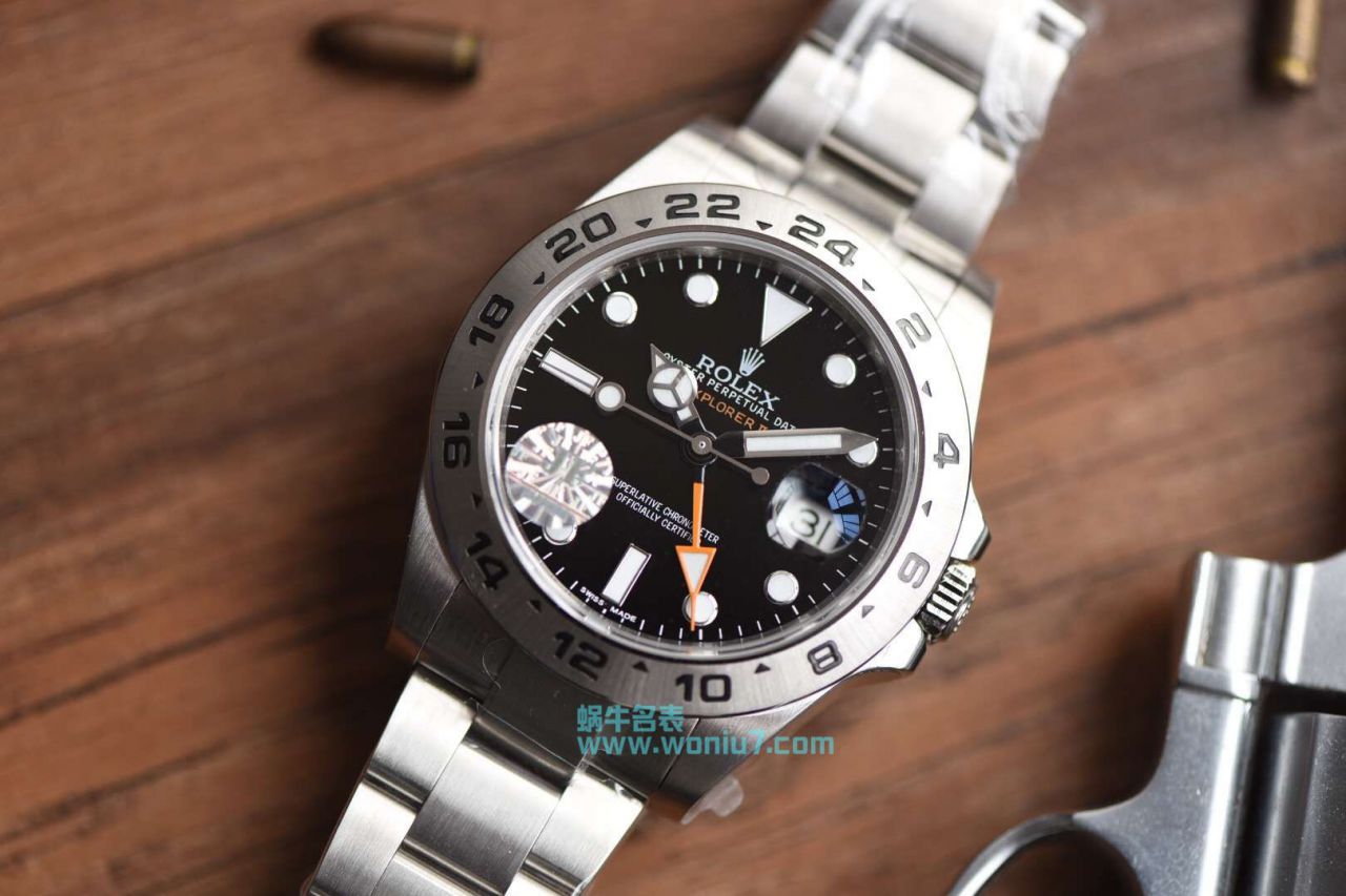 【JF一比一超A精仿手表】劳力士探险家型探险家型II系列 216570-77210 黑盘腕表 