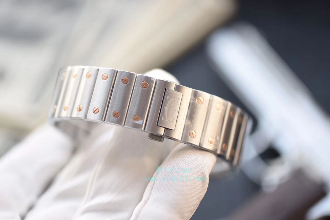 【KOR一比一超A高仿手表】卡地亚山度士系列W20099C4腕表 / K186
