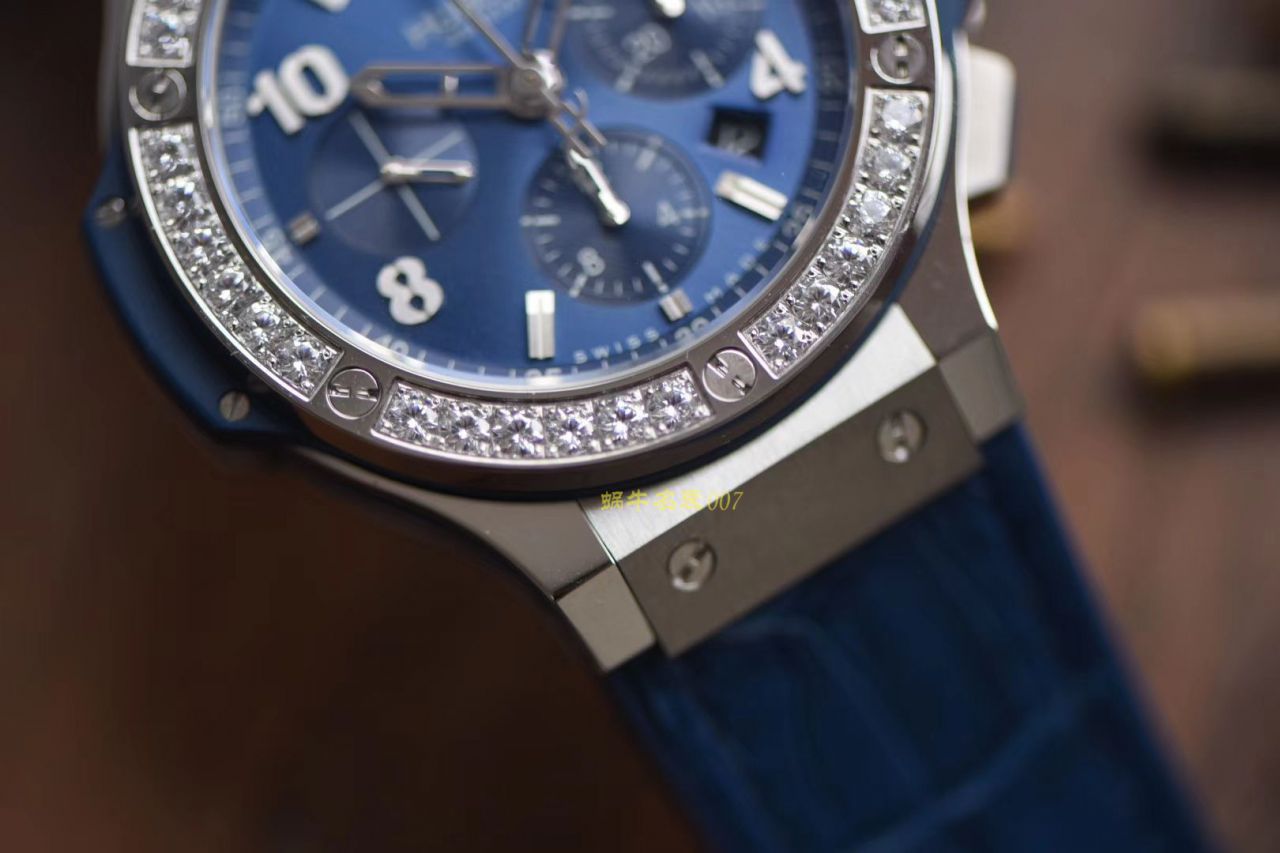 HBBv6新款宇舶大爆炸HUBLOT   Big Bang 精钢蓝色 腕表 