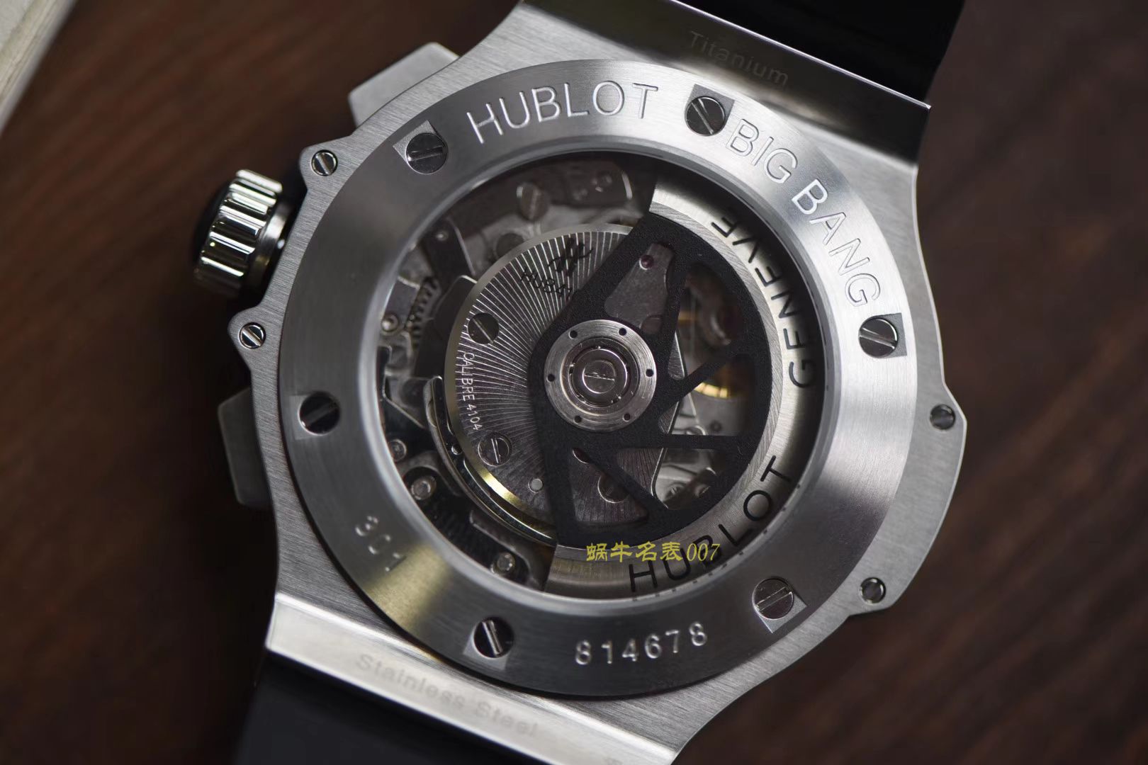 【V6厂超A1:1高仿手表】宇舶HUBLOTSTEEL系列301.SX.130.RX腕表YB020 / YB020