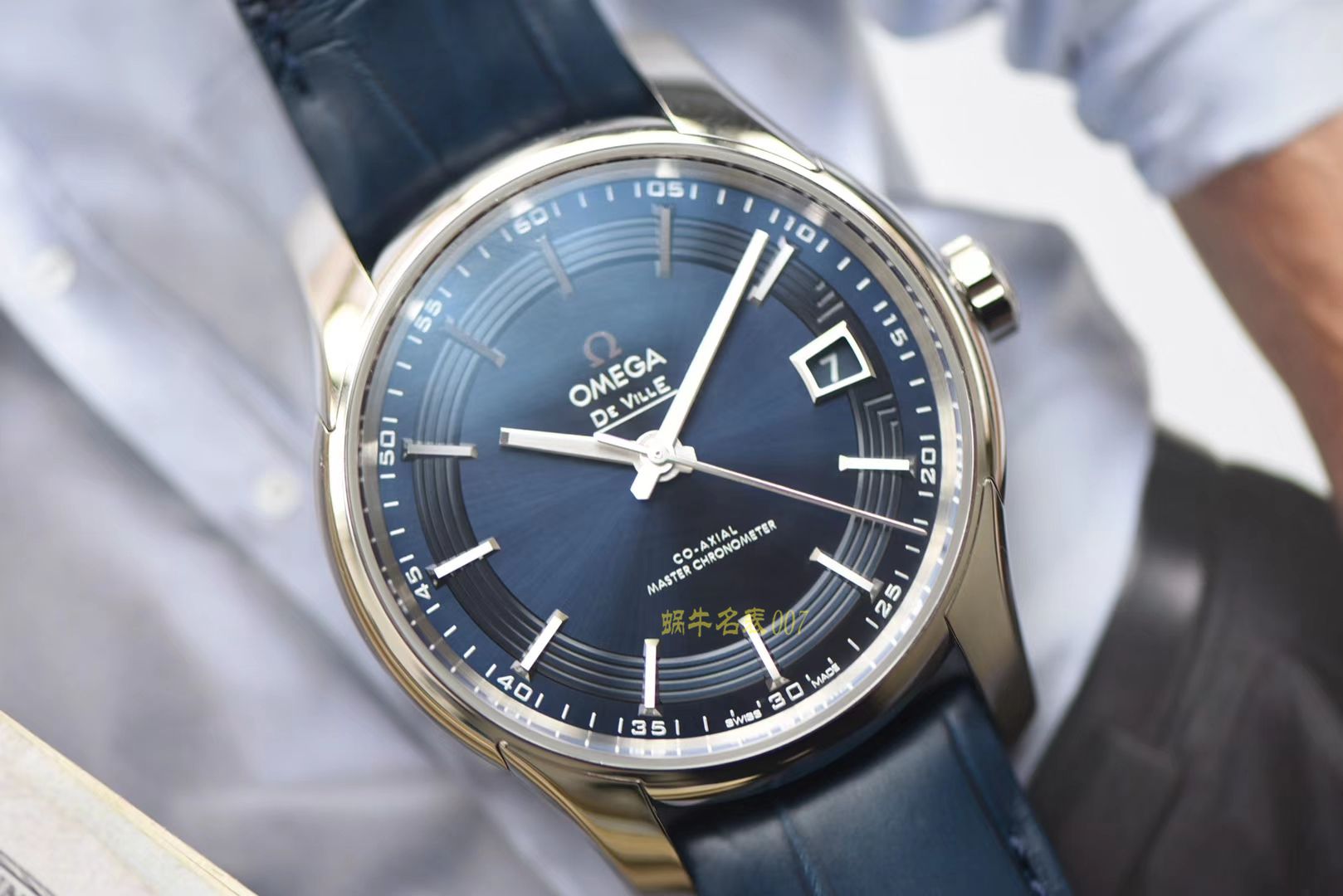 欧米茄碟飞系列433.33.41.21.03.001腕表【VS一比一精仿手表】明亮之蓝 / M352