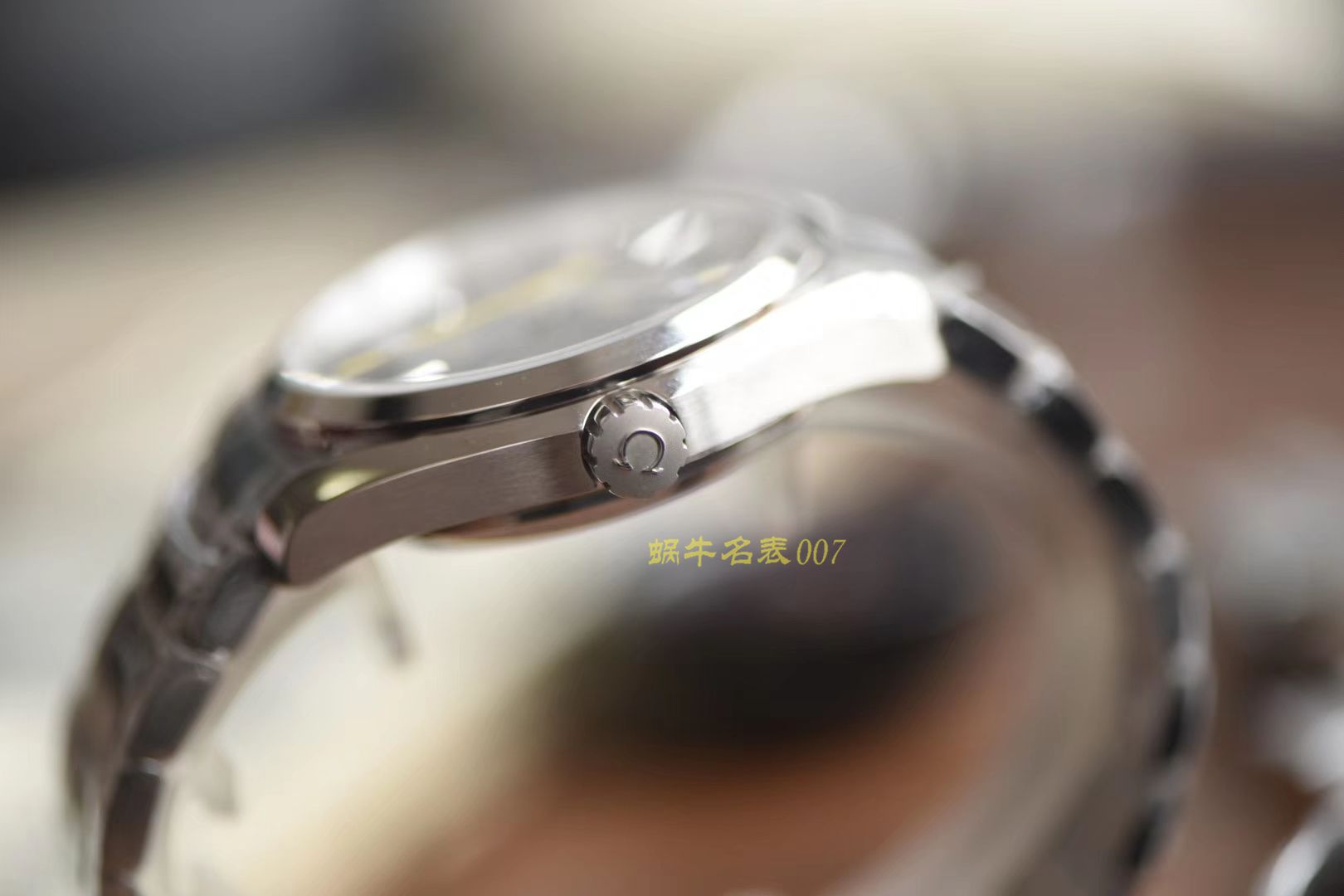 【VS一比一超A高仿手表】欧米茄海马系列 007詹姆斯邦德限量版 231.10.42.21.03.004机械腕表 