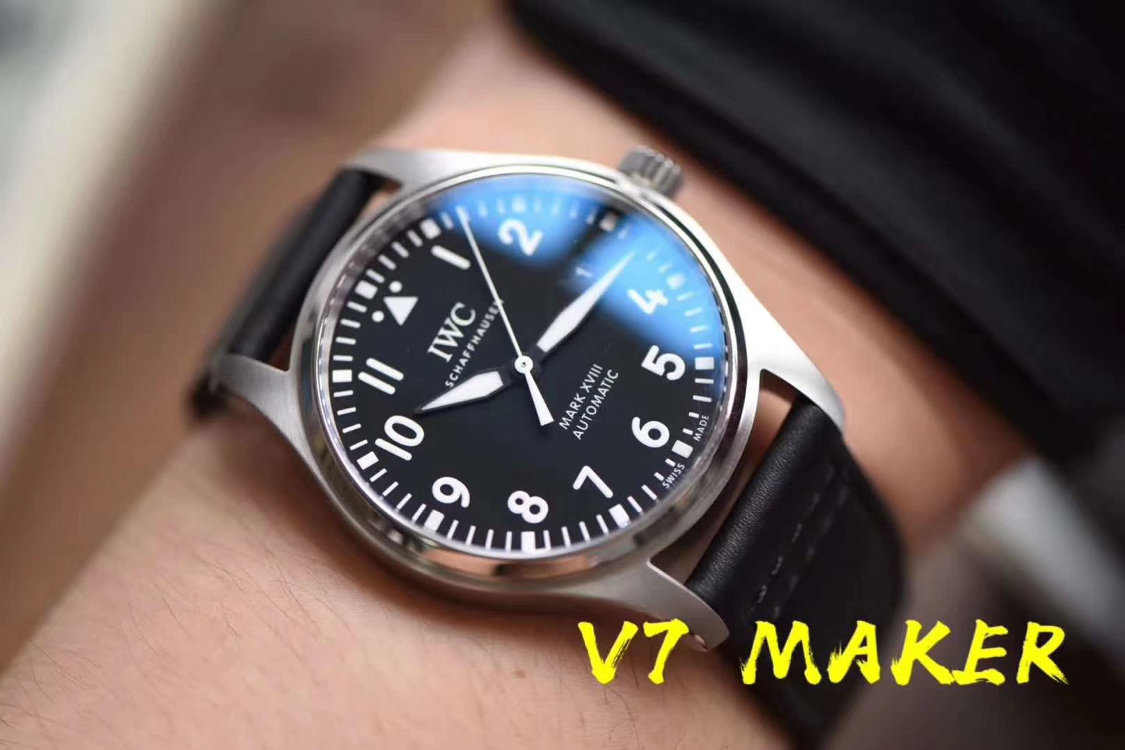 IWC万国表飞行员马克十八系列IW327001腕表【V7一比一复刻高仿手表】 / WG191