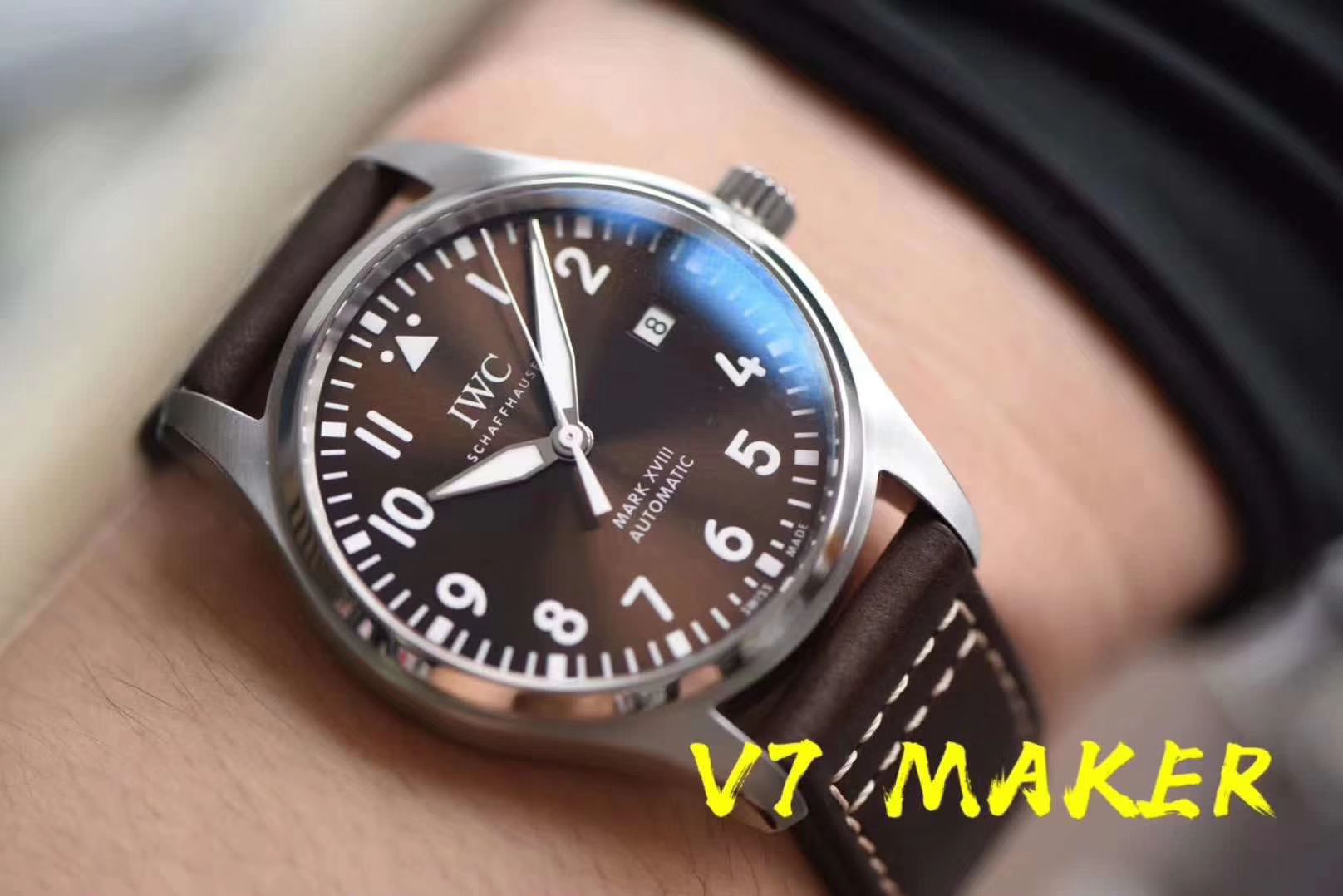 IWC万国表飞行员马克十八系列IW327003腕表【V7一比一超A高仿手表】 / WG189