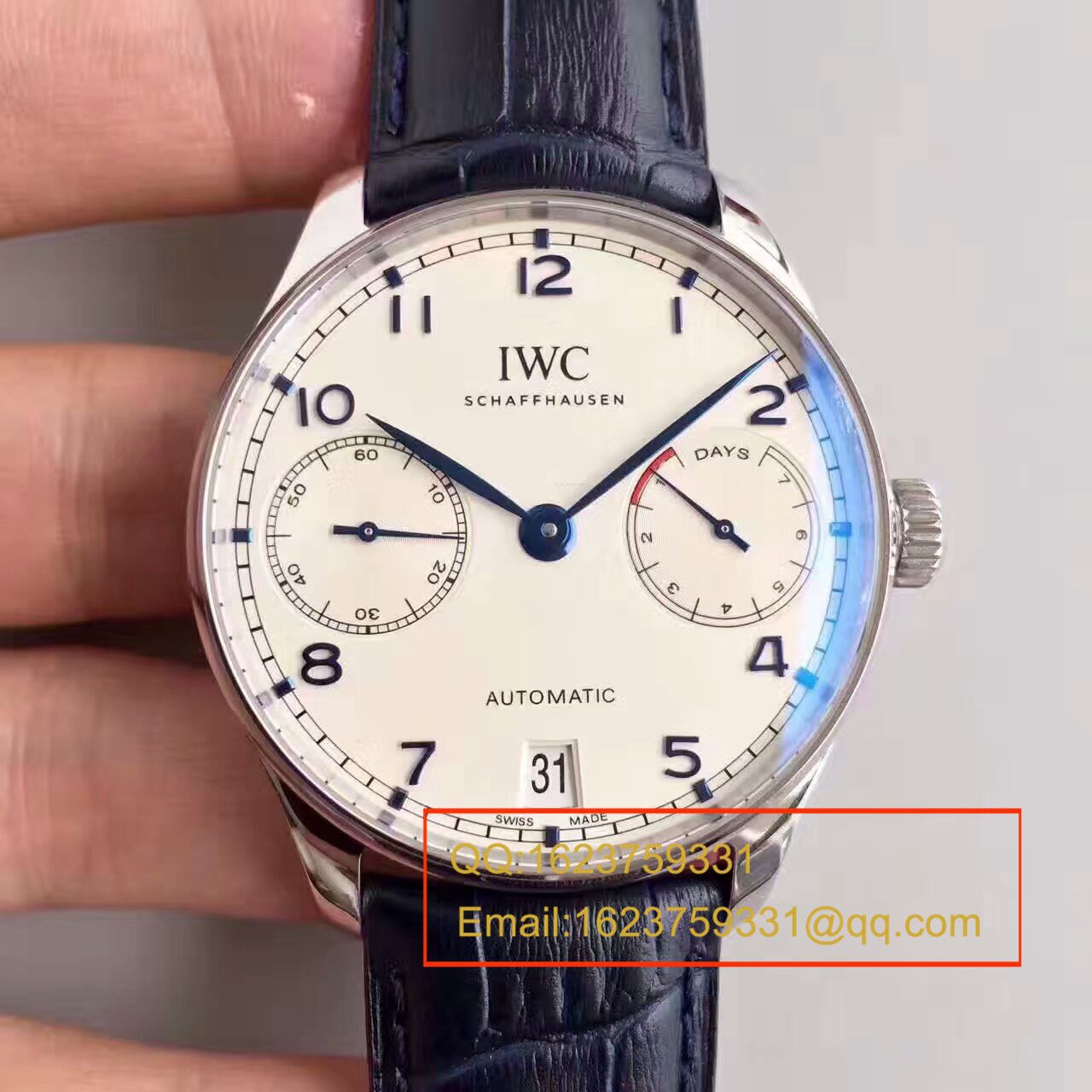 IWC万国表葡萄牙系列IW500705腕表(新款葡7)【ZF厂超A高仿万国葡七手表V5版本】 