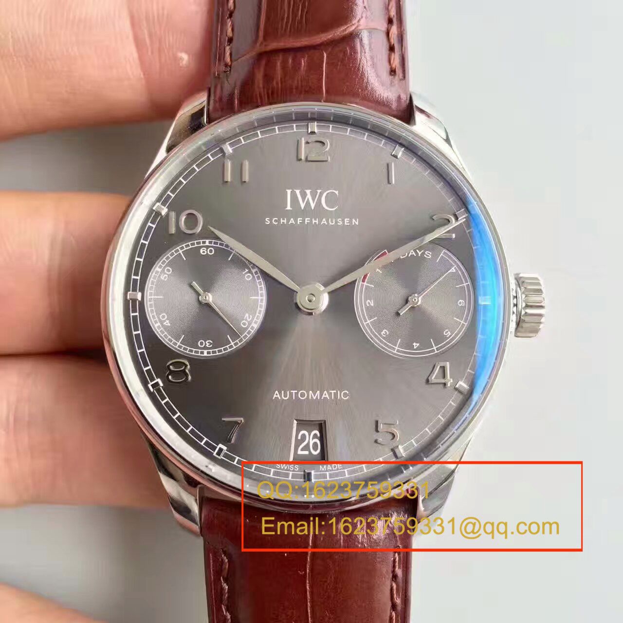 IWC万国表葡萄牙系列IW500705腕表(新款葡7)【ZF厂超A高仿万国葡七手表V5版本】 