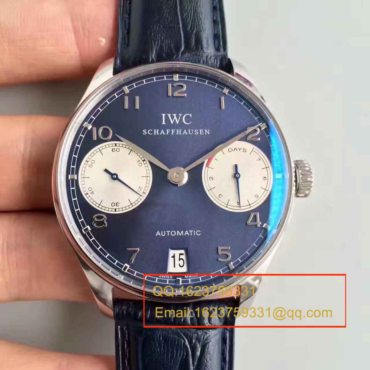 IWC万国表葡萄牙系列IW500705腕表(新款葡7)【ZF厂超A高仿万国葡七手表V5版本】 