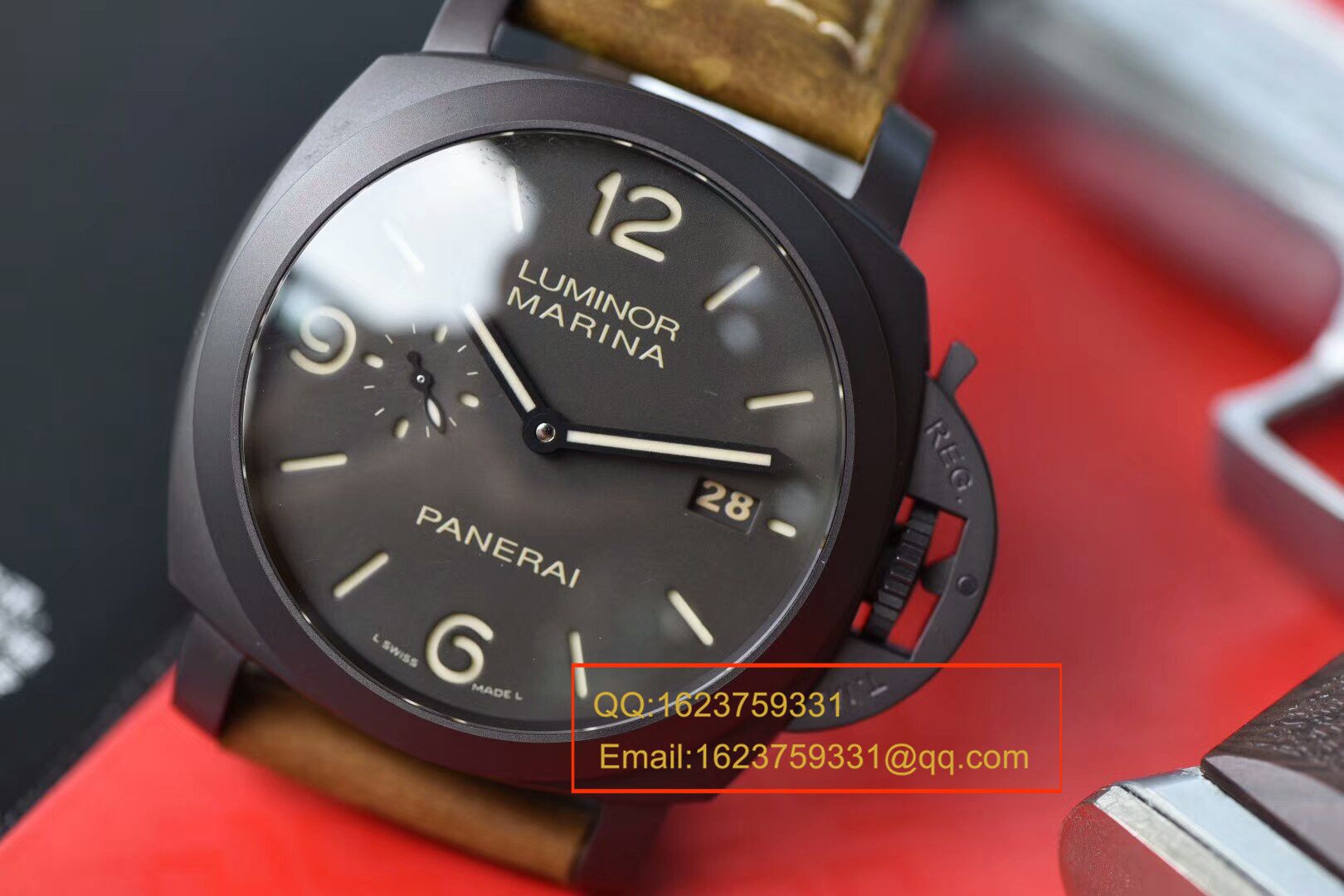 视频评测沛纳海LUMINOR 1950系列PAM 00386腕表【VS厂一比一复刻高仿手表】 / VSPAM00386MM