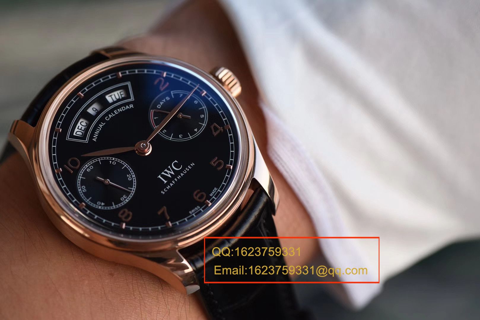 视频评测IWC万国表葡萄牙系列IW503501腕表YL厂一比一超A高仿万国年历手表【年度万国巨献！到货市面最高版本】 / WG305MM