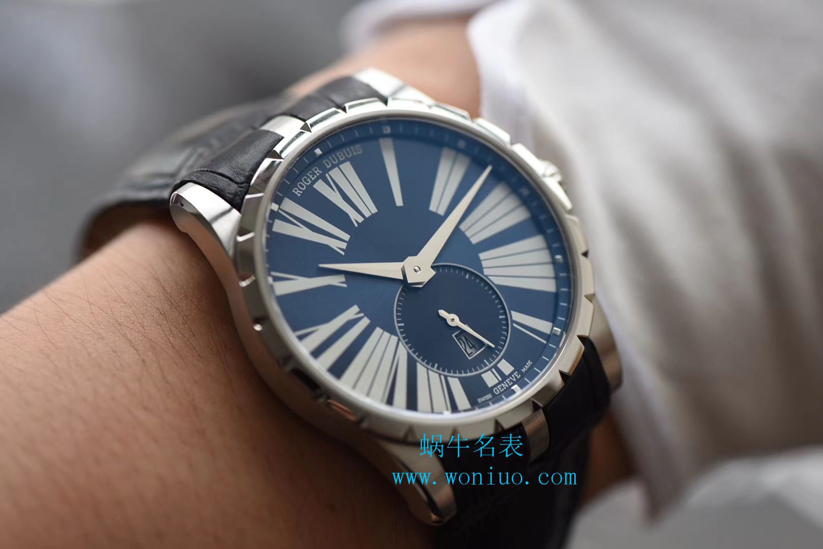 视频评测ROGER DUBUIS罗杰杜彼EXCALIBUR（王者系列）系列DBEX0535腕表【RD一比一高仿手表】 