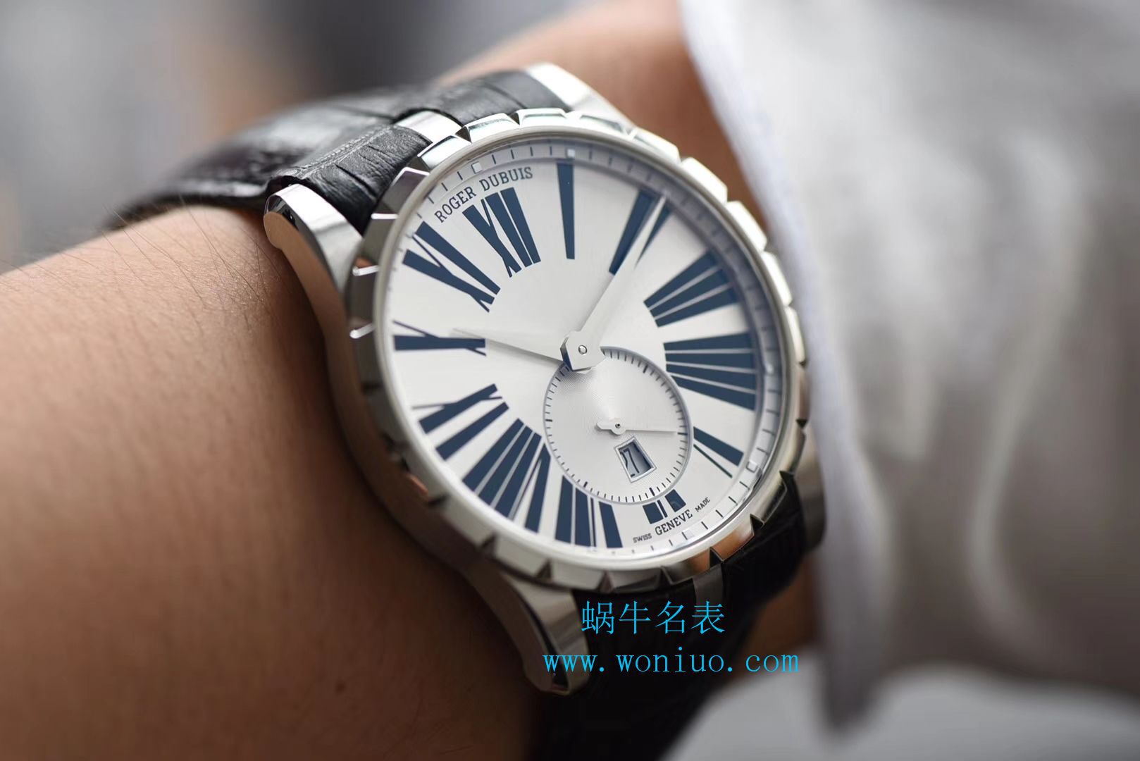 视频评测ROGER DUBUIS罗杰杜彼EXCALIBUR（王者系列）系列DBEX0535腕表【RD一比一高仿手表】 / LJ008MM