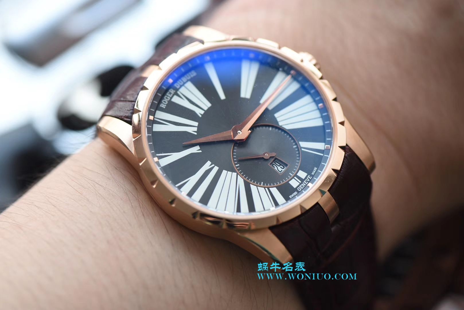 视频评测ROGER DUBUIS罗杰杜彼EXCALIBUR（王者系列）系列DBEX0535腕表【RD一比一高仿手表】 