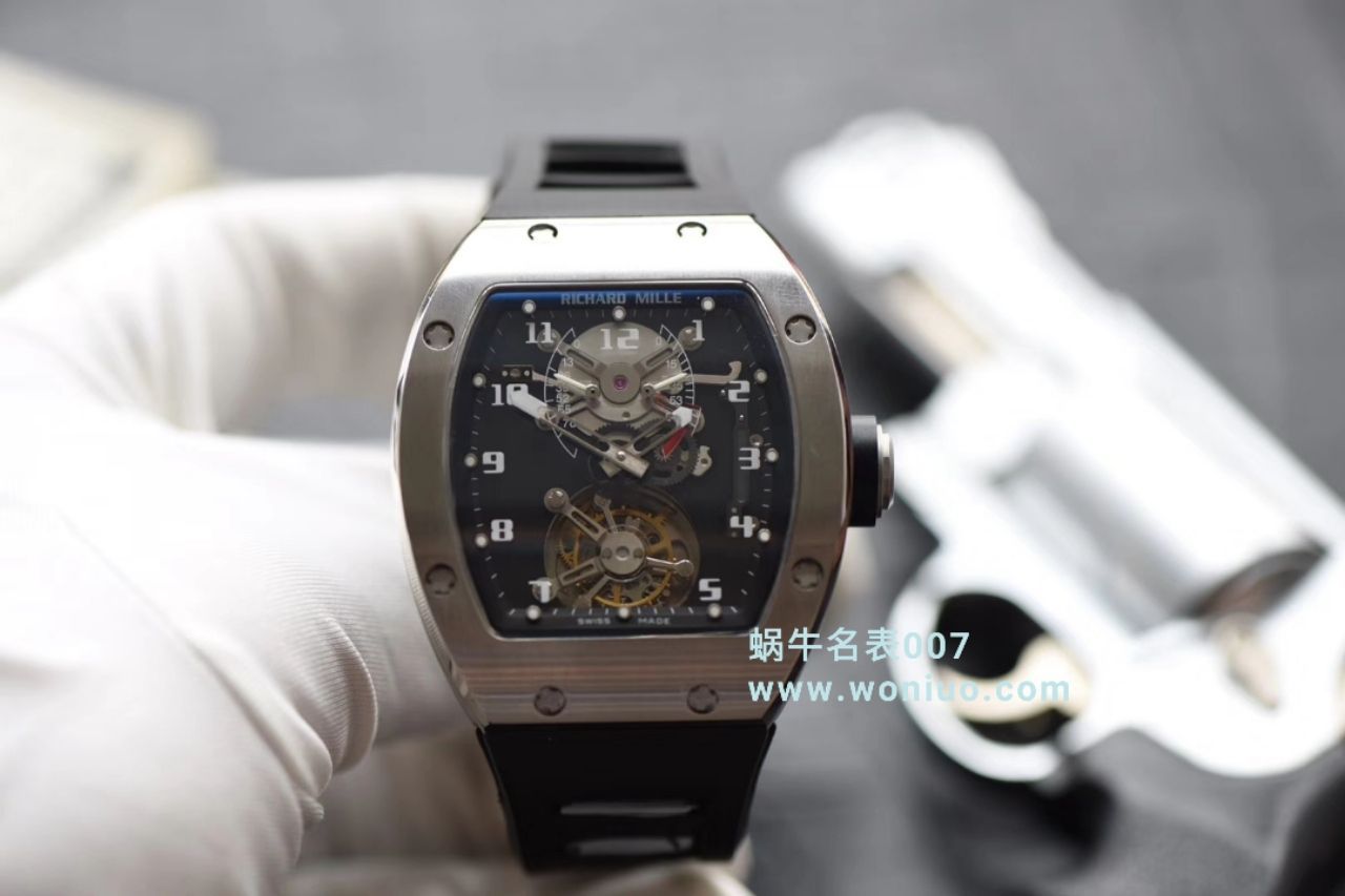 RICHARD MILLE（理查德米勒）视频评测里查德米尔男士系列RM 001腕表JB厂高仿理查德·米勒RM001真陀飞轮 