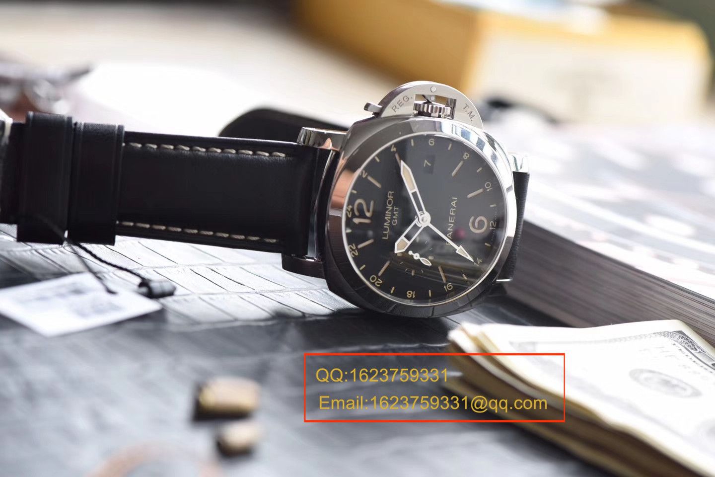 视频评测沛纳海LUMINOR 1950系列PAM00531腕表一比一高仿手表【VS出品，PAM531  GMT 两地时】 / VSPAM00531MM