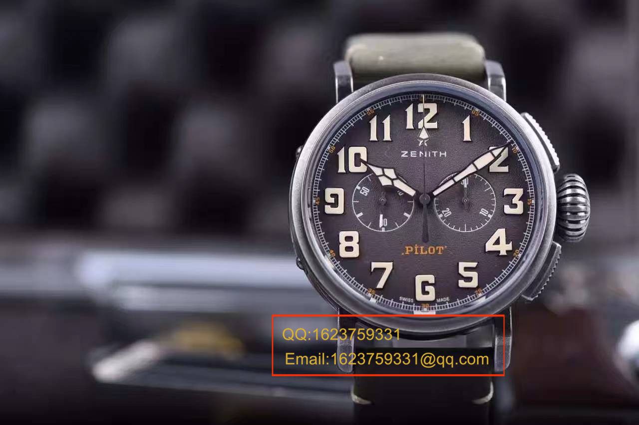 视频评测真力时飞行员系列11.2430.4069/21.C773腕表一比一精仿手表【XF原KW咖啡骑士】 / ZSL013MM