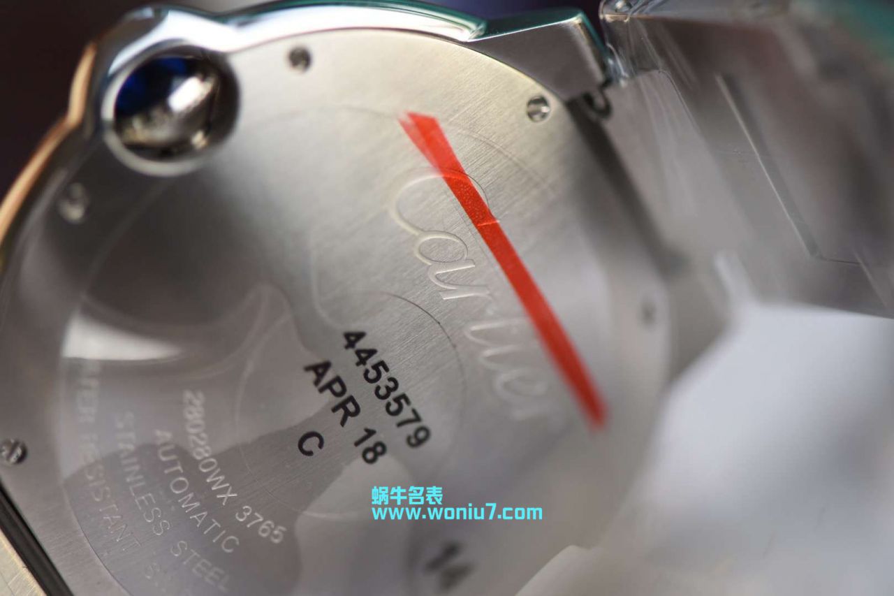 视频评测卡地亚蓝气球系列WSBB0025腕表男款42MM钢带款【HBBV6一比一复刻～蓝气球42mm新款蓝面】 / K169MM