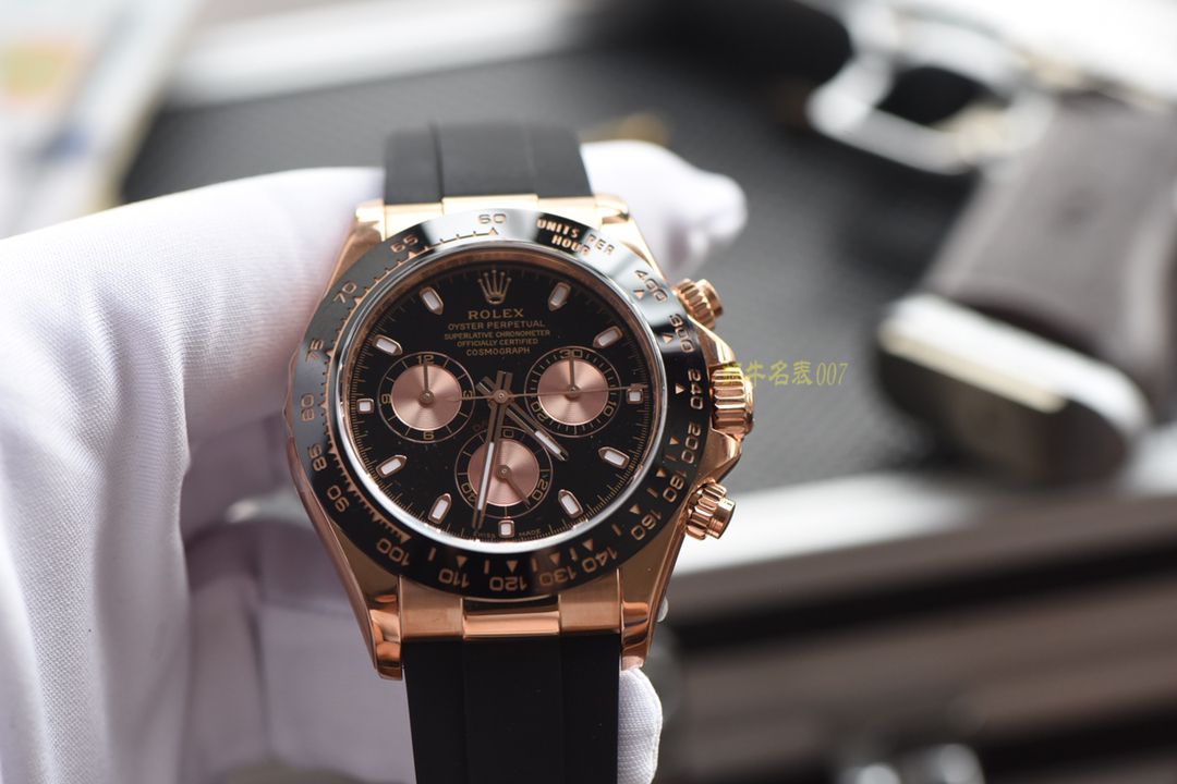 【AR一比一超A高仿手表】劳力士ROLEX宇宙计型迪通拿系列116515LN-L(FC) 咖啡面腕表 / R200