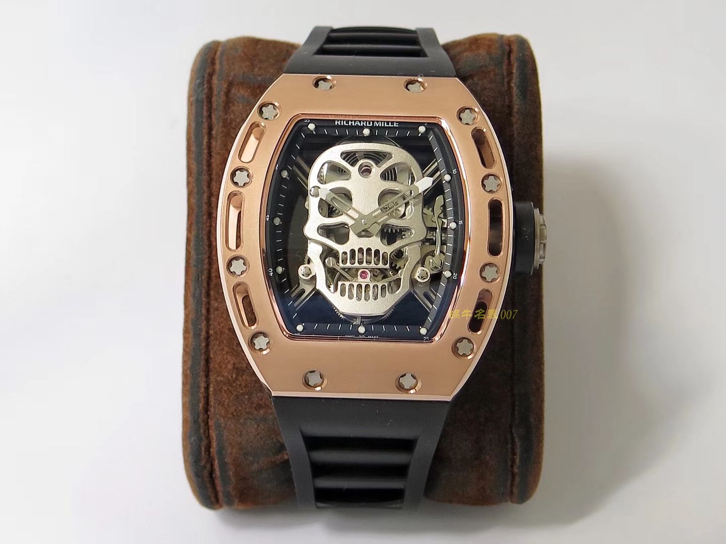 RICHARD MILLE 里查德米尔男士系列RM 52-01腕表【理查德米勒骷髅头陀飞轮】 RM052FD 