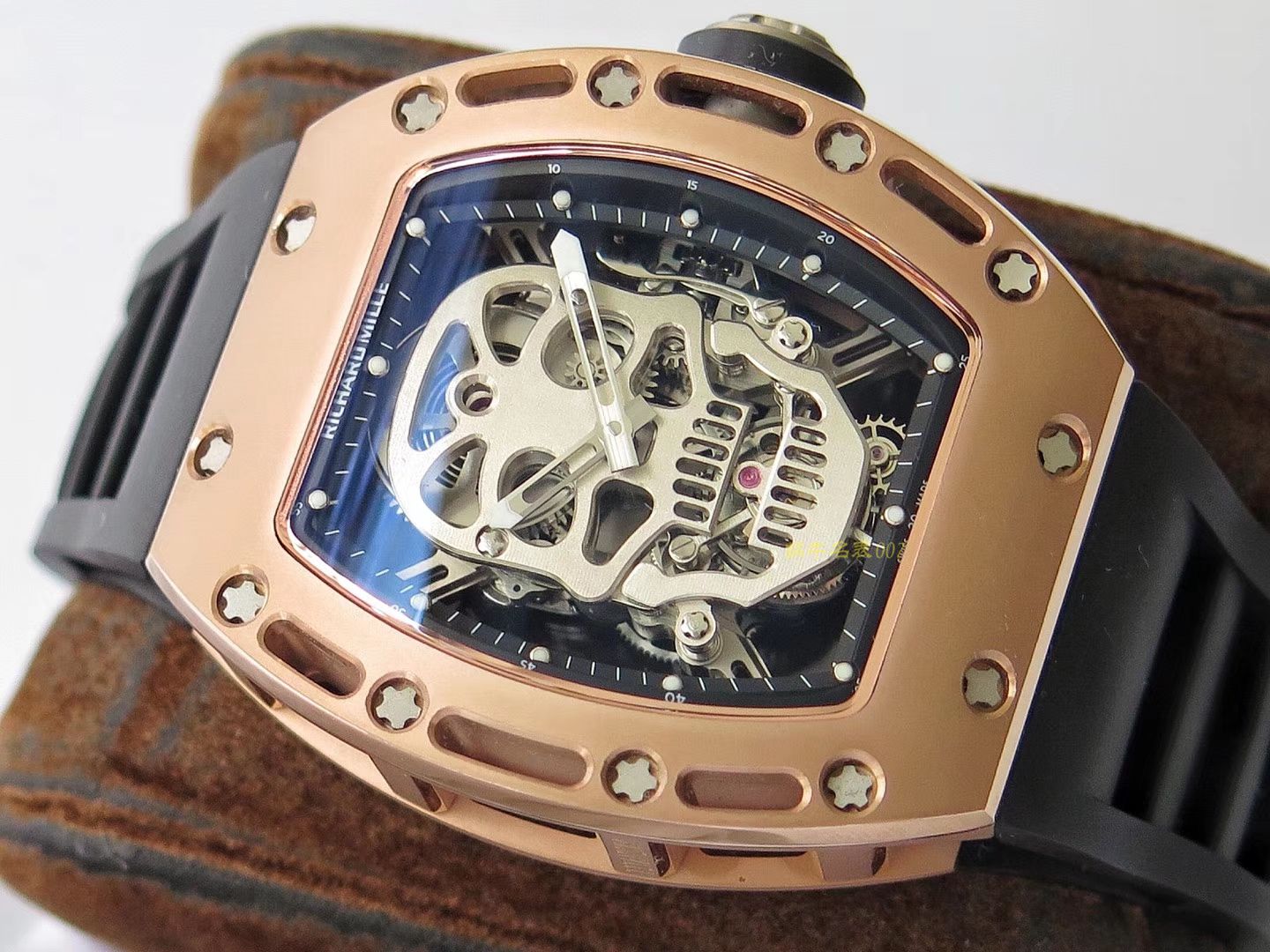 RICHARD MILLE 里查德米尔男士系列RM 52-01腕表【理查德米勒骷髅头陀飞轮】 RM052FD 