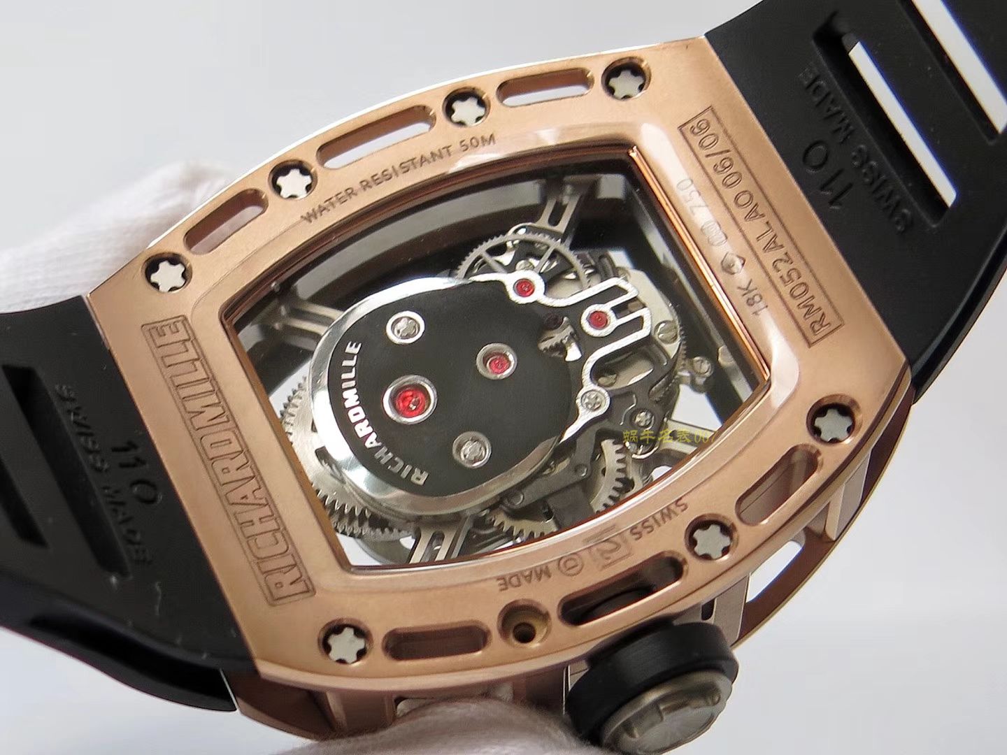 RICHARD MILLE 里查德米尔男士系列RM 52-01腕表【理查德米勒骷髅头陀飞轮】 RM052FD 