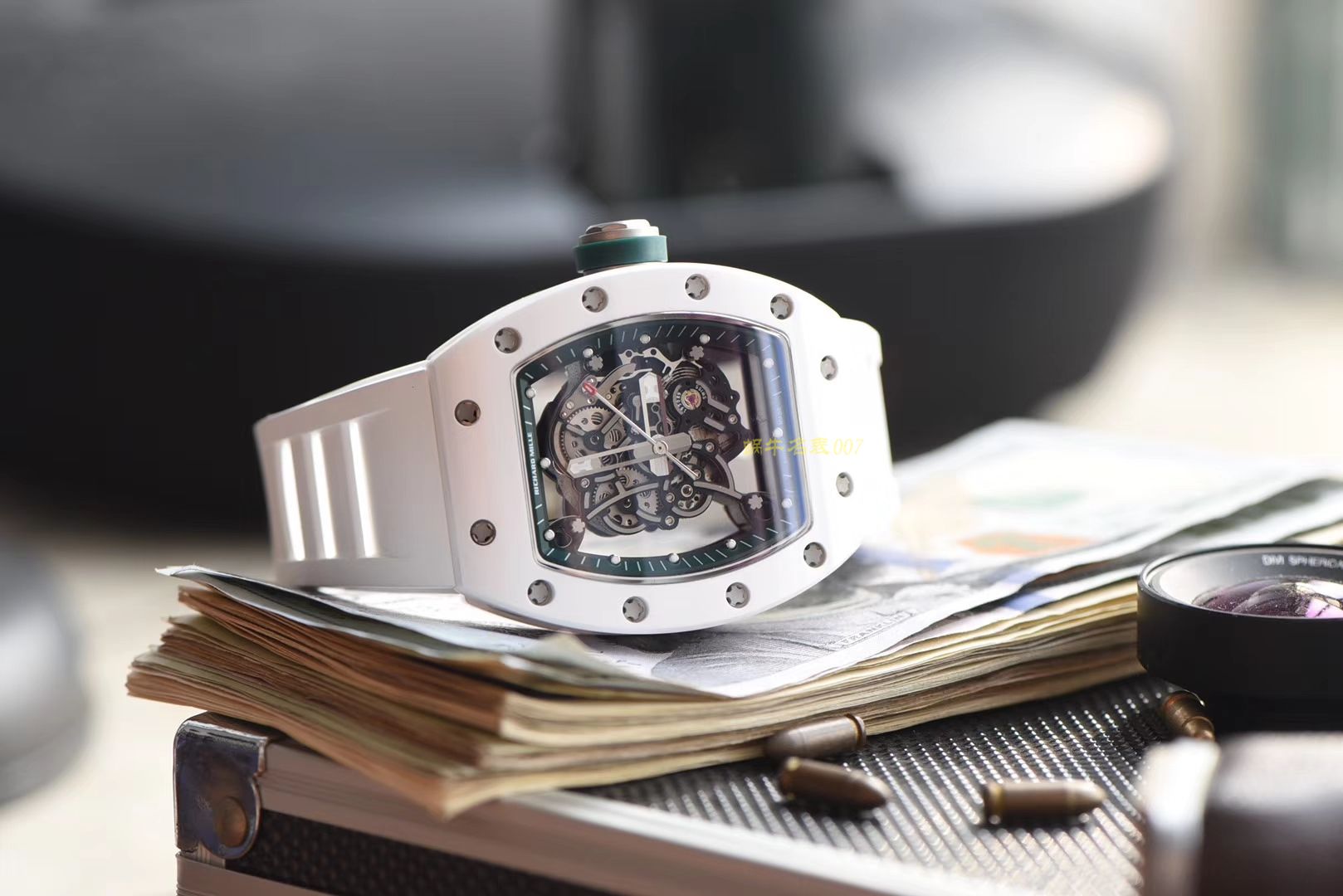 【视频评测】RICHARD MILLE里查德米尔男士系列RM 055腕表【KV一比一超A高仿手表】 