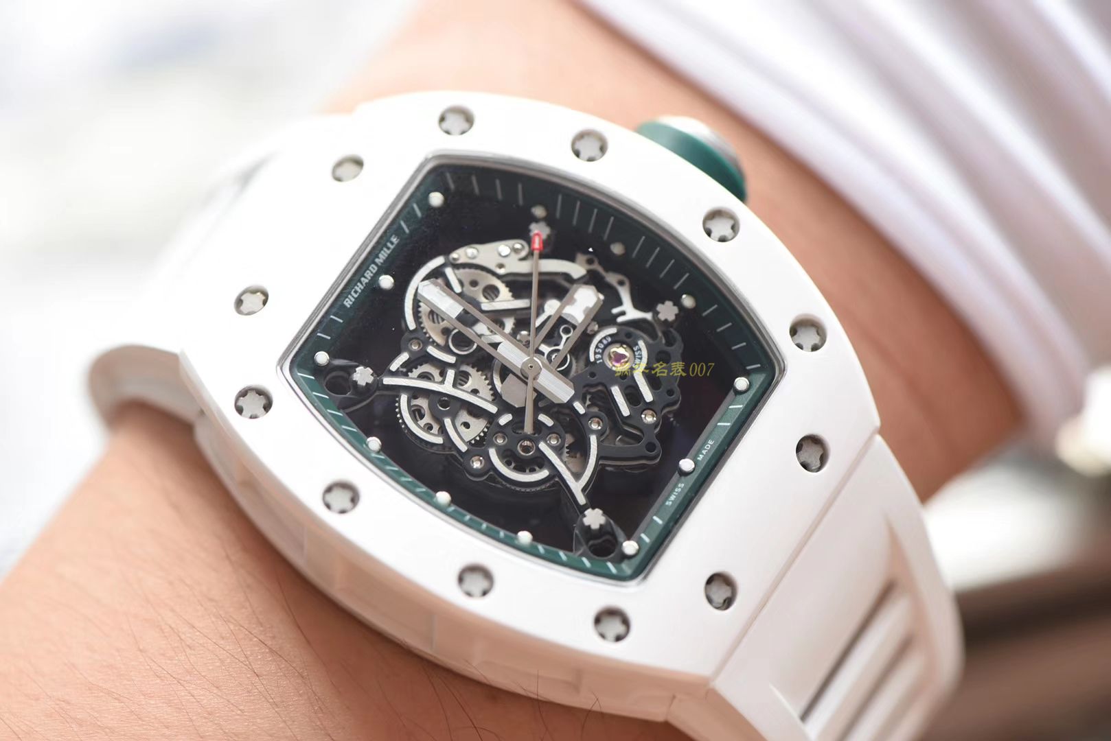 【视频评测】RICHARD MILLE里查德米尔男士系列RM 055腕表【KV一比一超A高仿手表】 