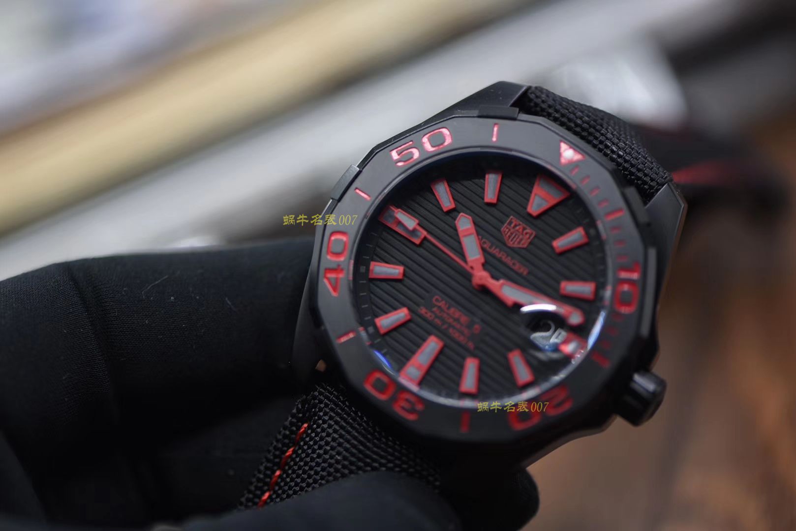 V6厂顶级一比一复刻版本新品TAG HEUER AQUARACER（竞潜系列） CALIBRE 5泰格豪雅竟潜43mm 