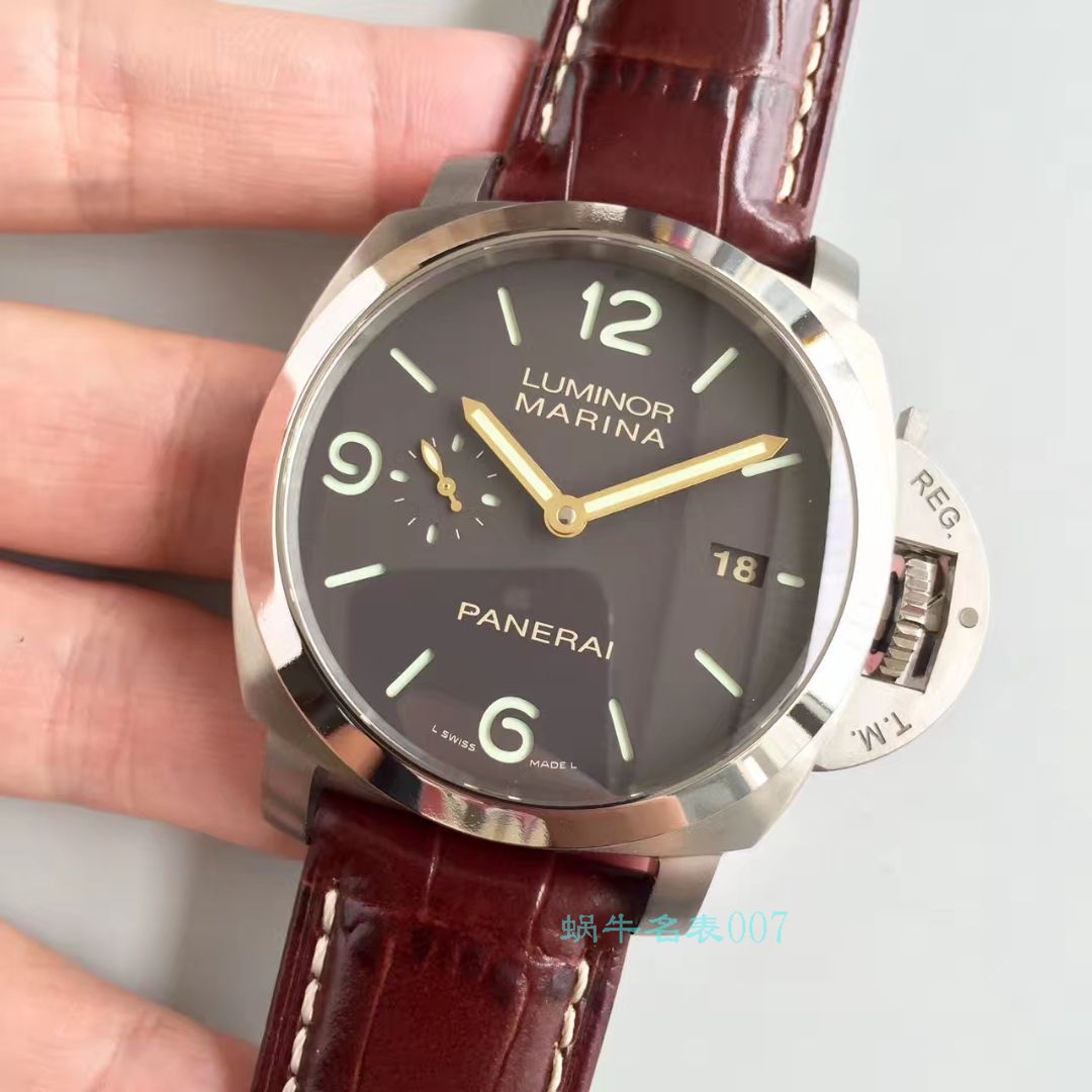 【VS一比一复刻高仿手表】沛纳海LUMINOR 1950系列PAM 00351腕表 / VS00351