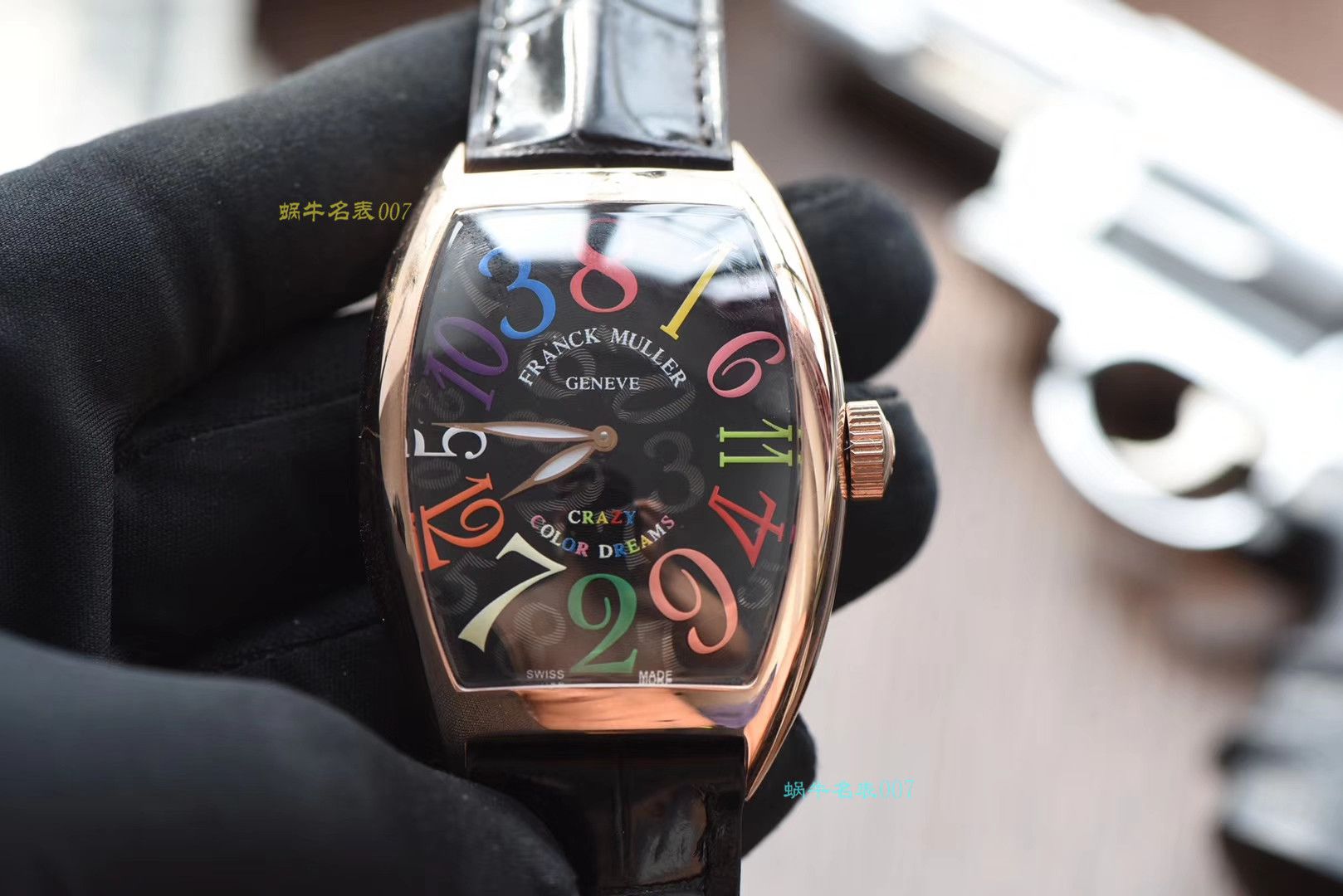 【台湾厂一比一高仿法穆兰手表】法兰克米勒CRAZY HOURS 系列8880 CH腕表 / FL038