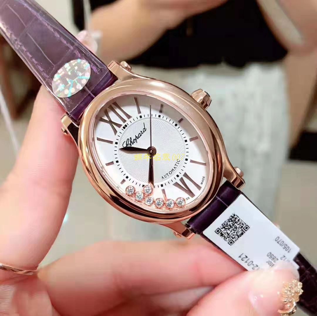 【萧邦快乐钻石手表复刻高仿表】萧邦HAPPY DIAMONDS系列275362-5001腕表女装 / XB018