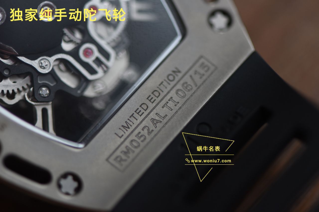 【视频评测理查德米勒骷髅头复刻表Rm052至尊鬼王】RICHARD MILLE男士系列RM 052陀飞轮腕表 