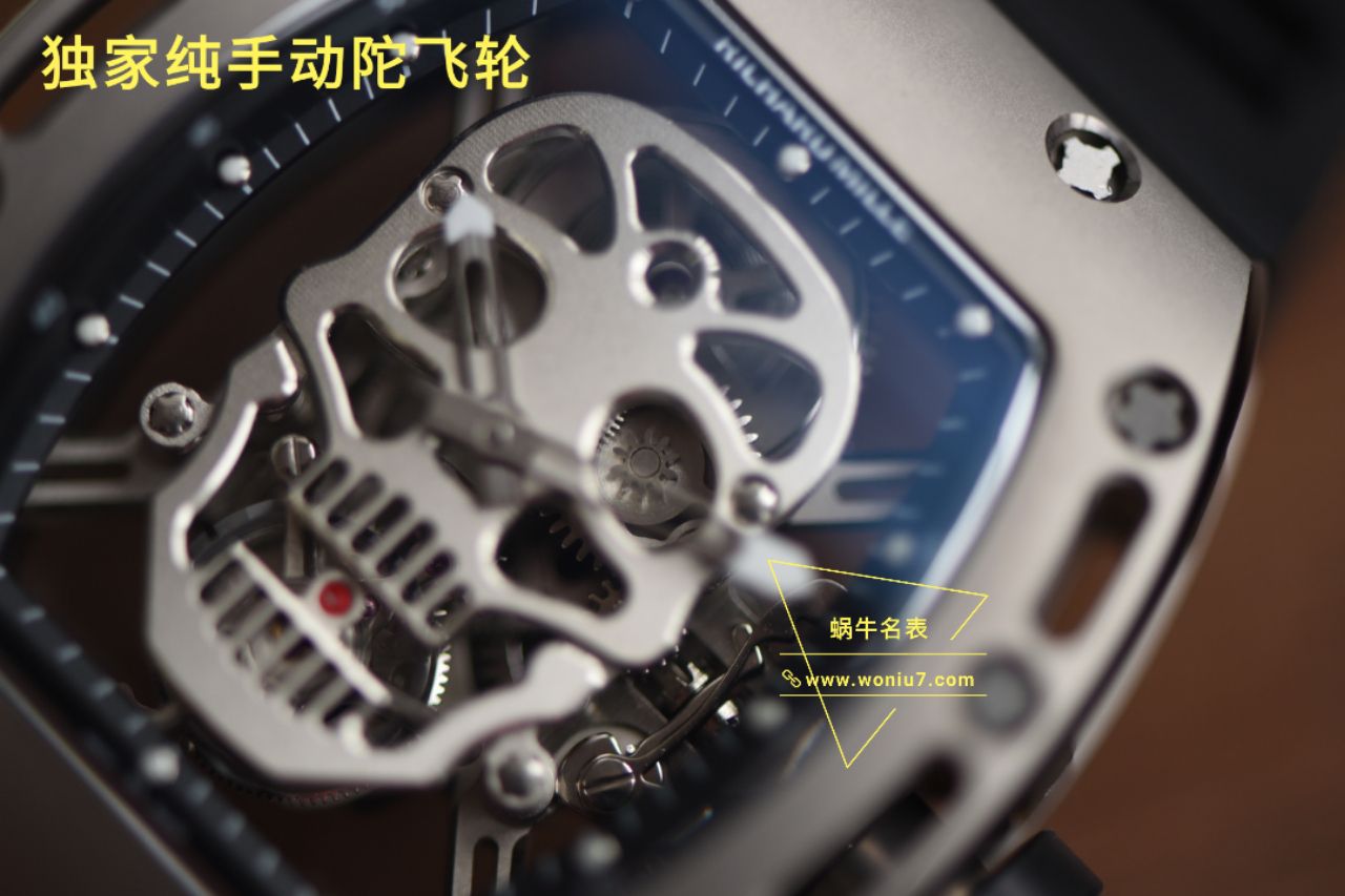 【视频评测理查德米勒骷髅头复刻表Rm052至尊鬼王】RICHARD MILLE男士系列RM 052陀飞轮腕表 