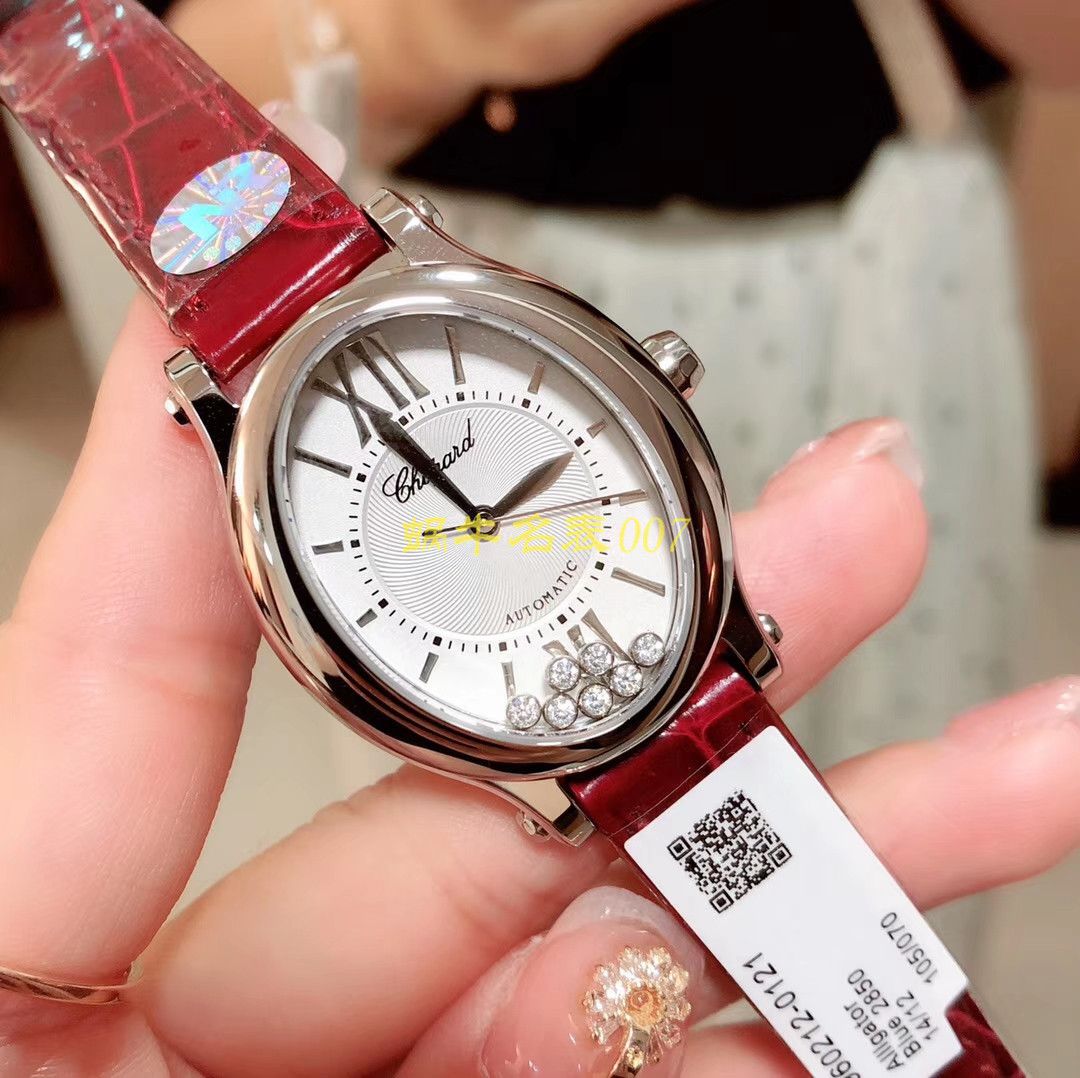 【萧邦快乐钻石手表复刻高仿表】萧邦HAPPY DIAMONDS系列275362-5001腕表女装 / XB018