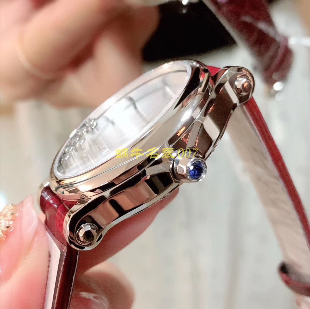 【萧邦快乐钻石手表复刻高仿表】萧邦HAPPY DIAMONDS系列275362-5001腕表女装 / XB018