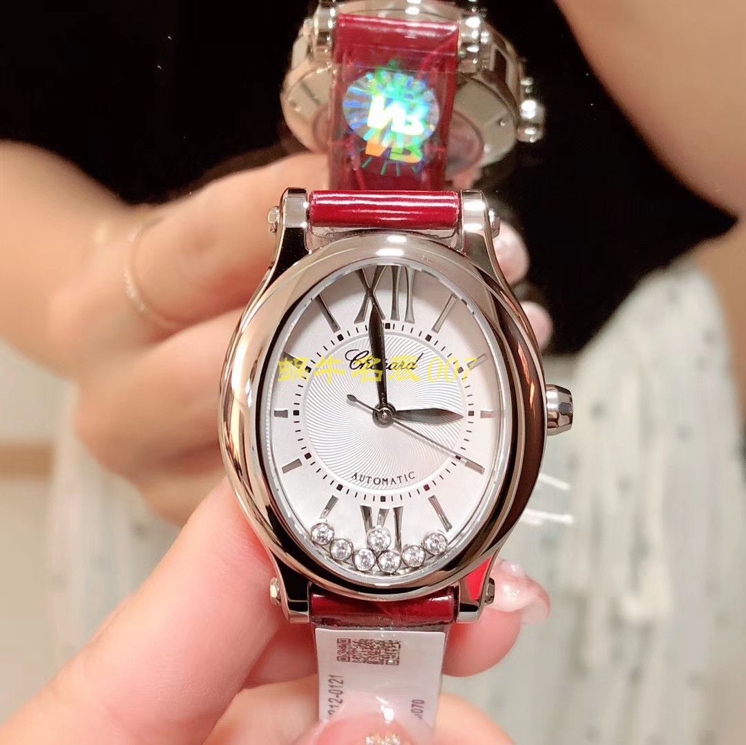 【萧邦复刻女表、复刻表靠谱吗】NR厂萧邦高仿HAPPY DIAMONDS系列278602-3001腕表 / XB020