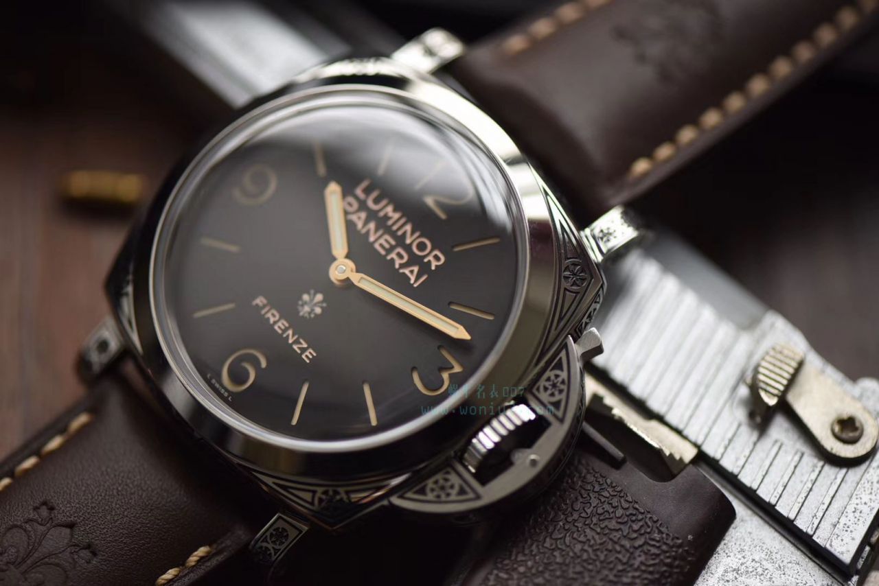 【视频评测V9厂Panerai复刻高仿手表】沛纳海LUMINOR系列 PAM00972 Firenze腕表 / V9PAM00972