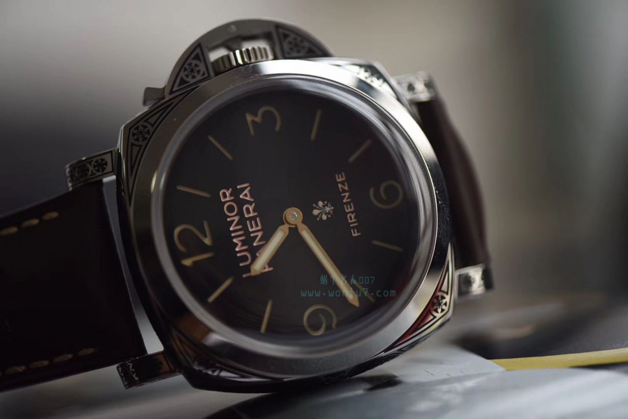 【视频评测V9厂Panerai复刻高仿手表】沛纳海LUMINOR系列 PAM00972 Firenze腕表 / V9PAM00972